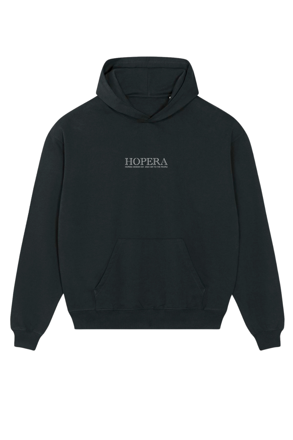 Heavy-Weight Premium Hoodie "Portrait of a Cross-Eyed Man" by Unknown Artist
