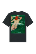 Heavy-Weight Premium T-Shirt "Dans les Vagues" by Paul Gauguin (1889)