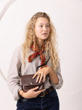 RUBY Purse - Brown Marble