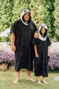 Short-Sleeve Poncho PANDA - For KIDS (Size 122-150)