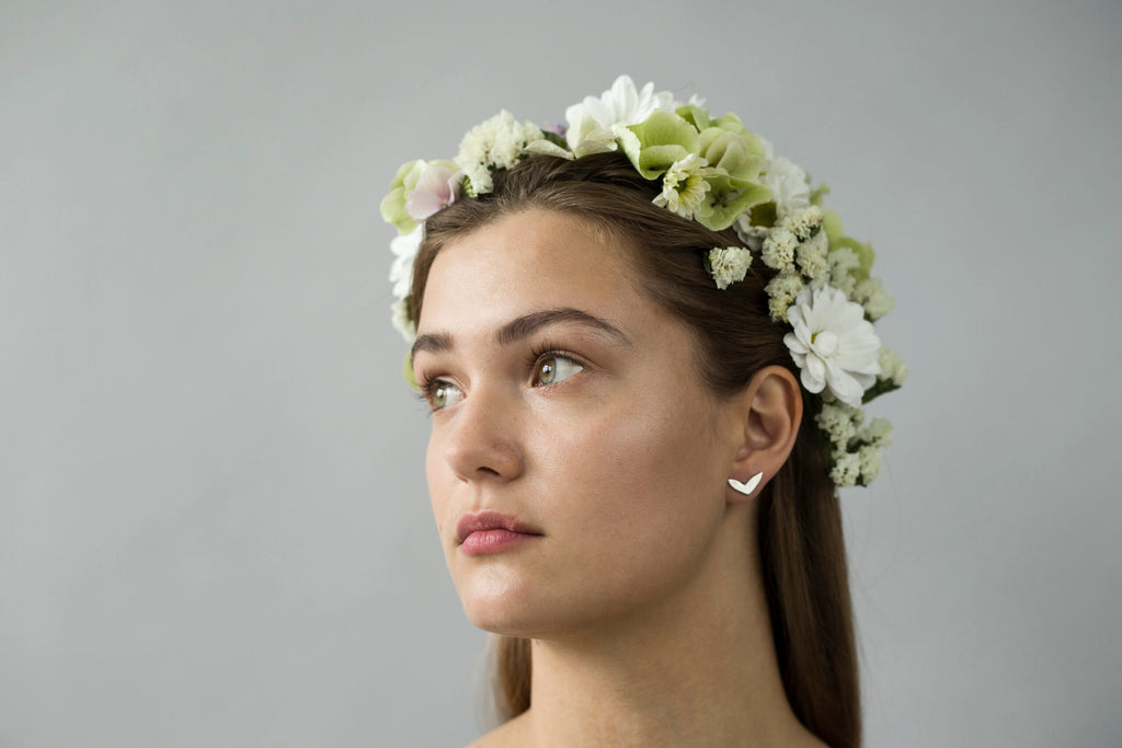 Earrings Vola - Silver