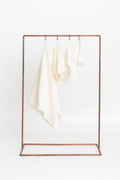 Organic Waffle Cotton Towel - Cream