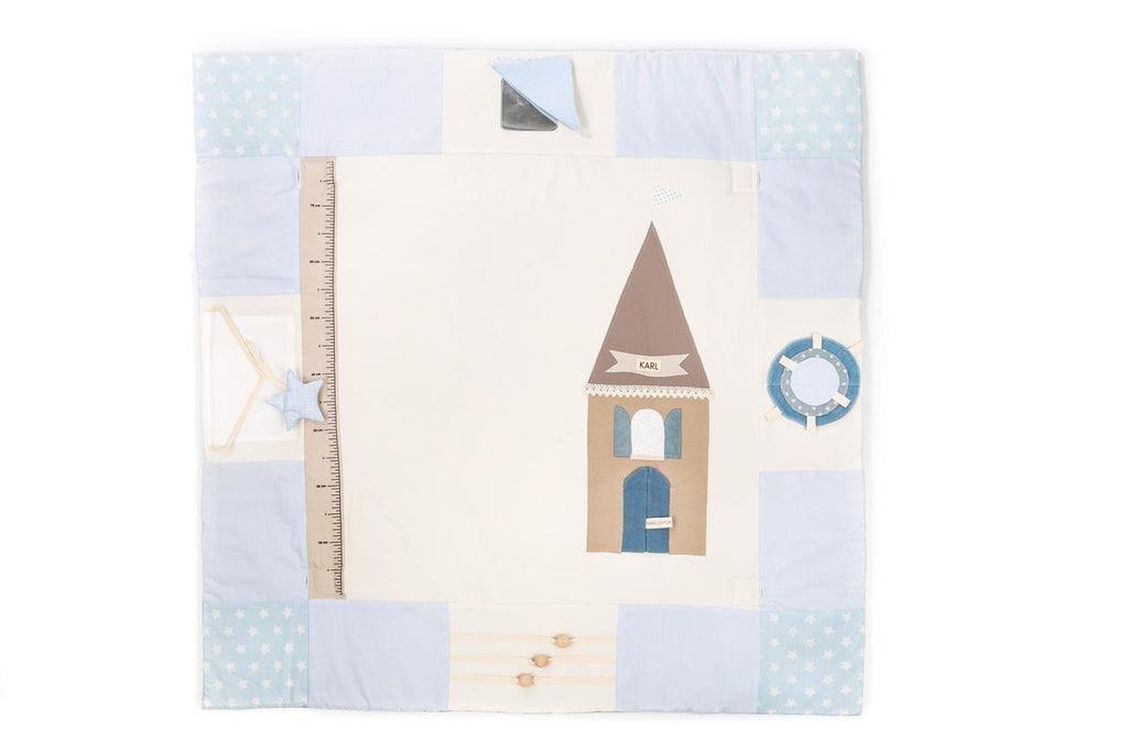 Baby Activity Mat, 120x120cm - Blue