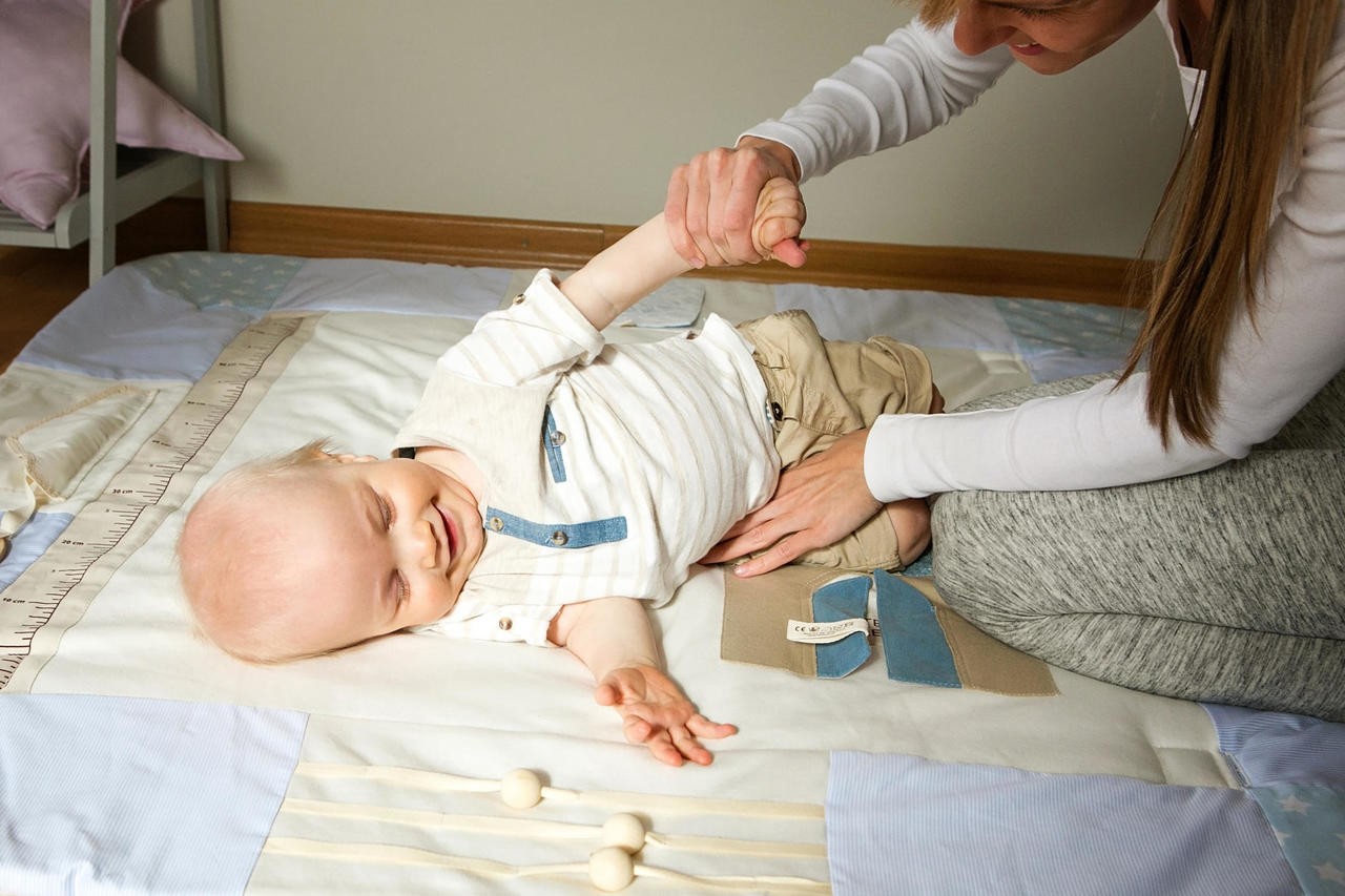 Baby Activity Mat, 120x120cm - Blue