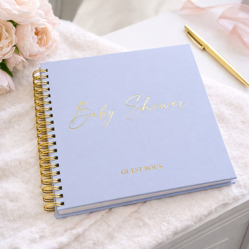 Baby Shower Guest Book - English