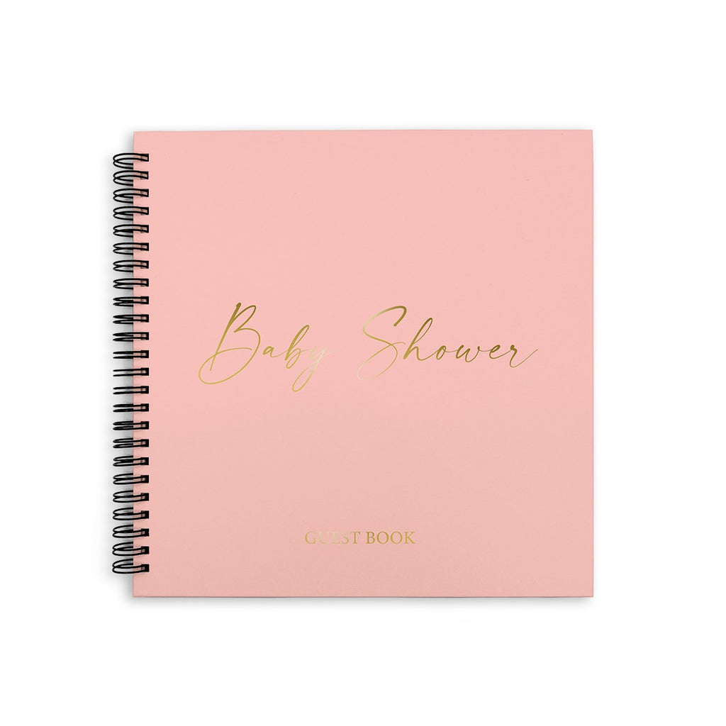 Baby Shower Guest Book - English
