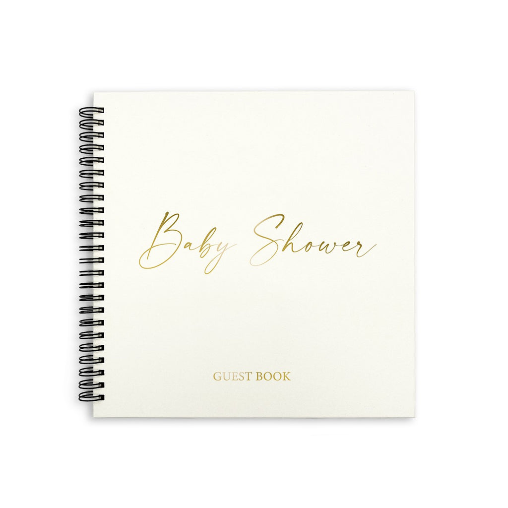 Baby Shower Guest Book - English