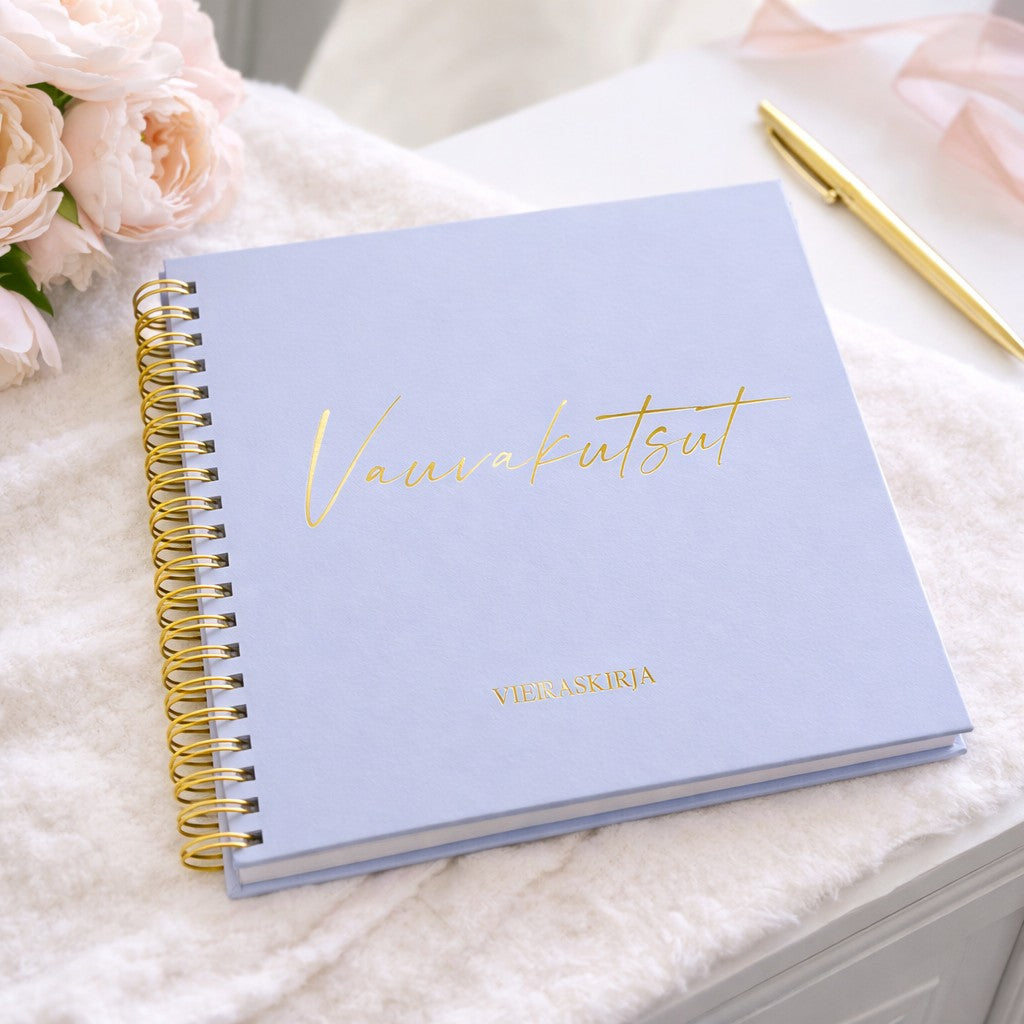 Baby Shower Guest Book - Finnish