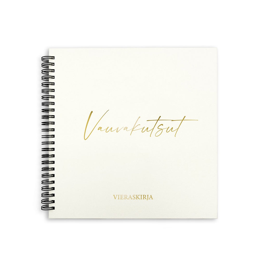 Baby Shower Guest Book - Finnish