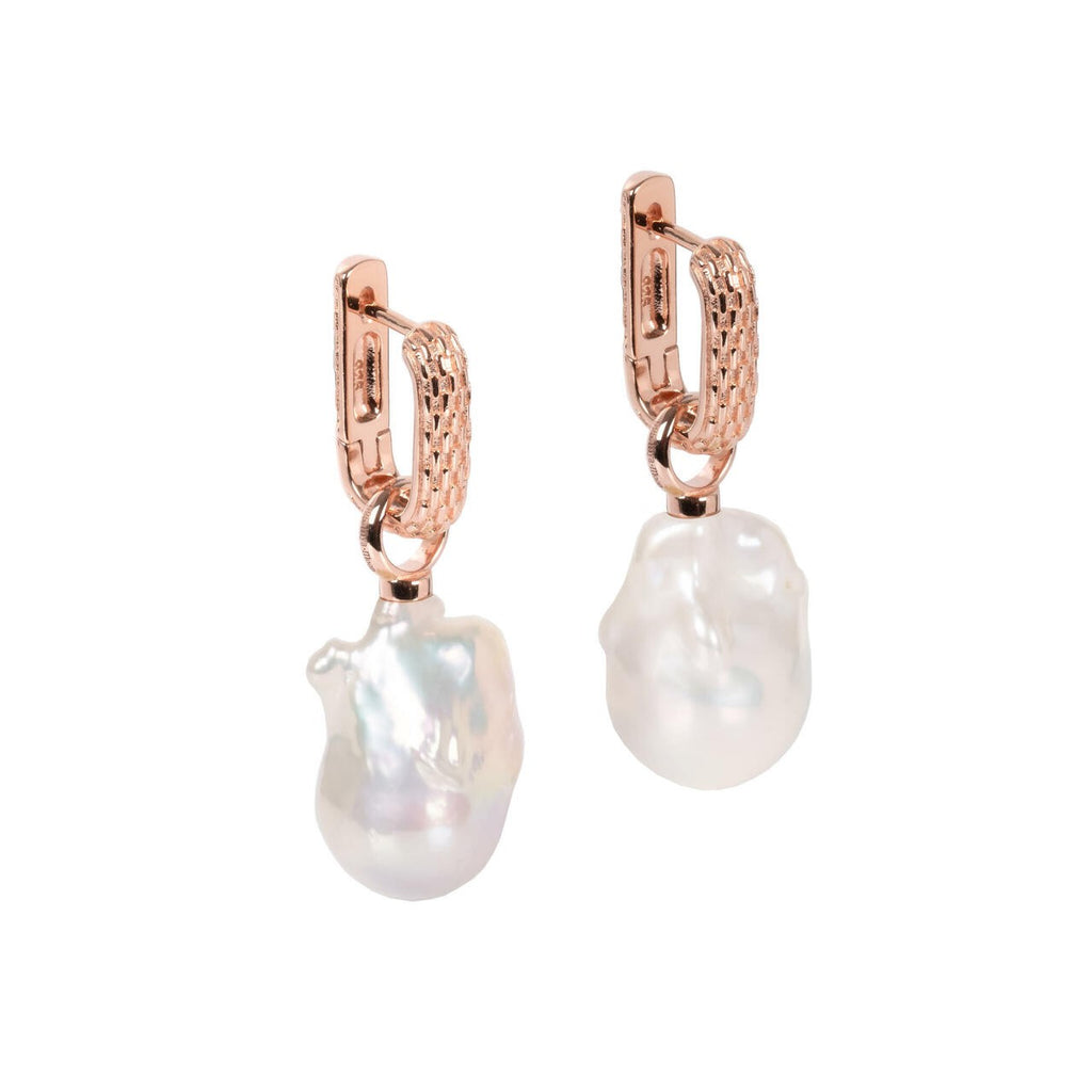 Baroque Pearl L Earrings