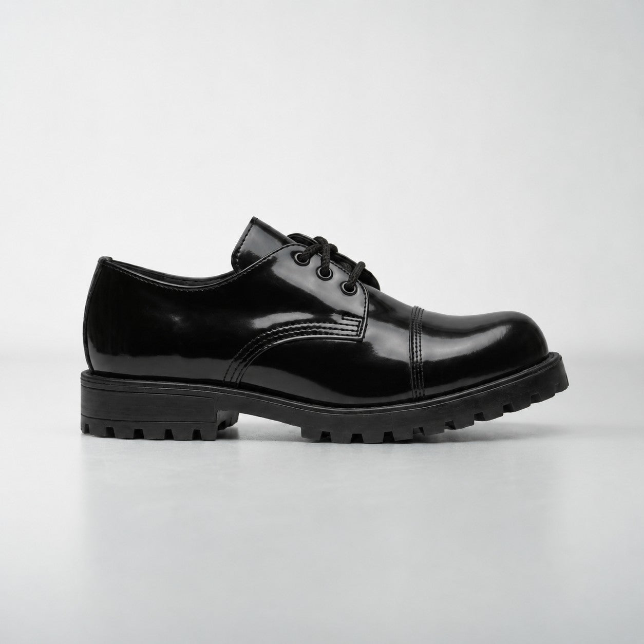 Black Widgets - Patent Leather