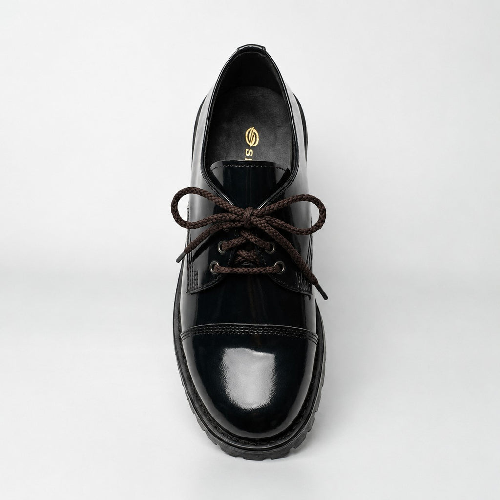 Black Widgets - Patent Leather