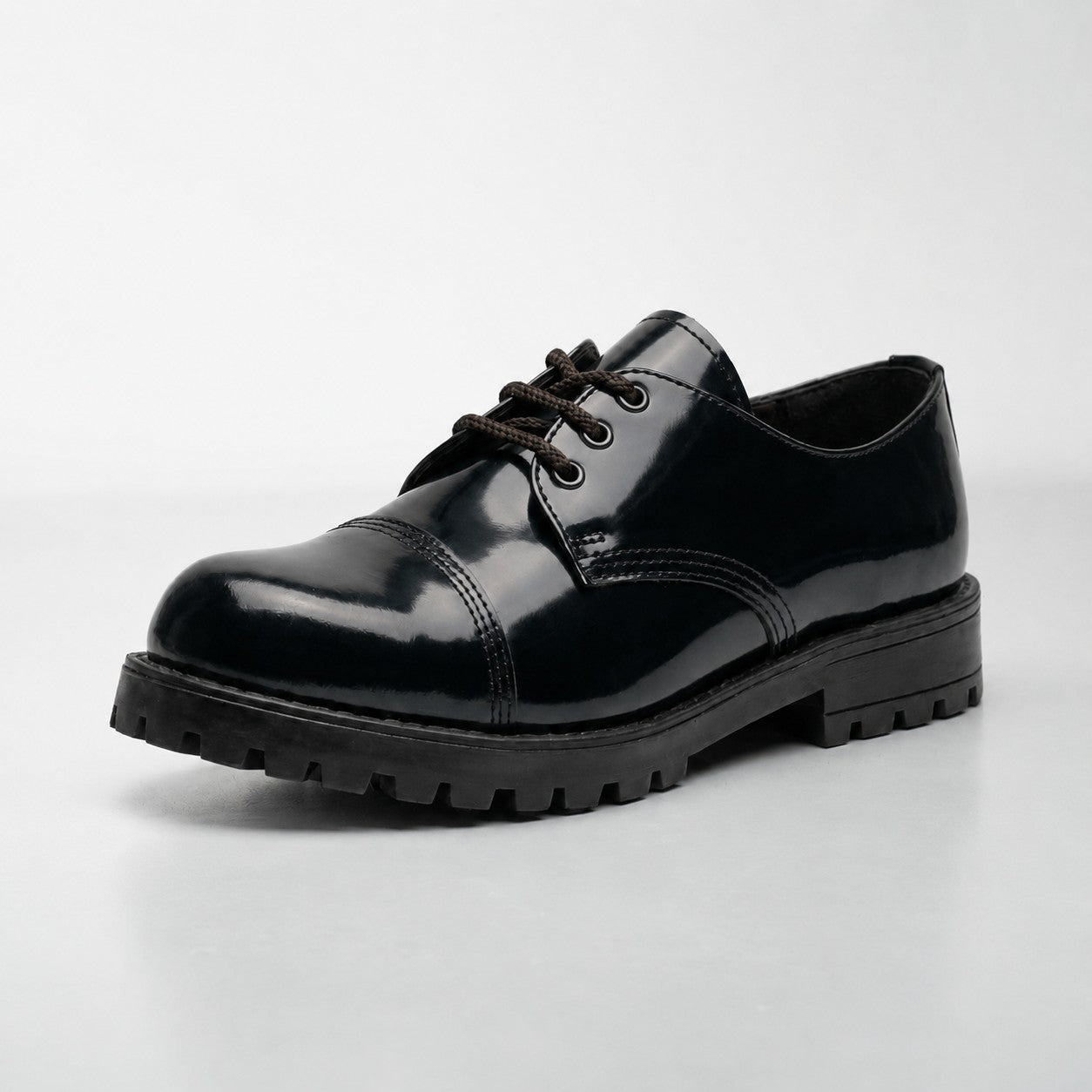 Black Widgets - Patent Leather