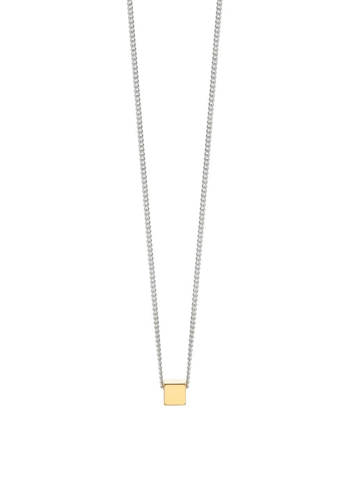 Box Necklace - Gold