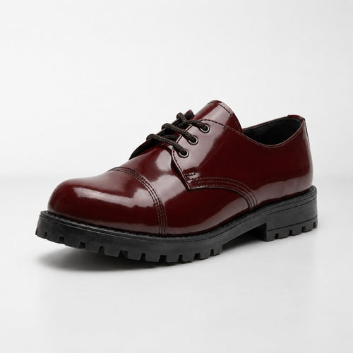 Burgundy Widgets - Patent Leather