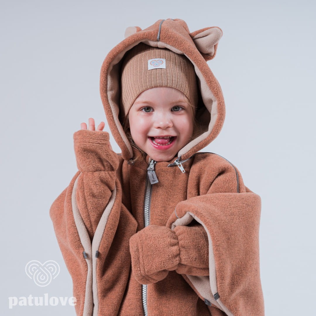 Car Poncho For Kids - Fox
