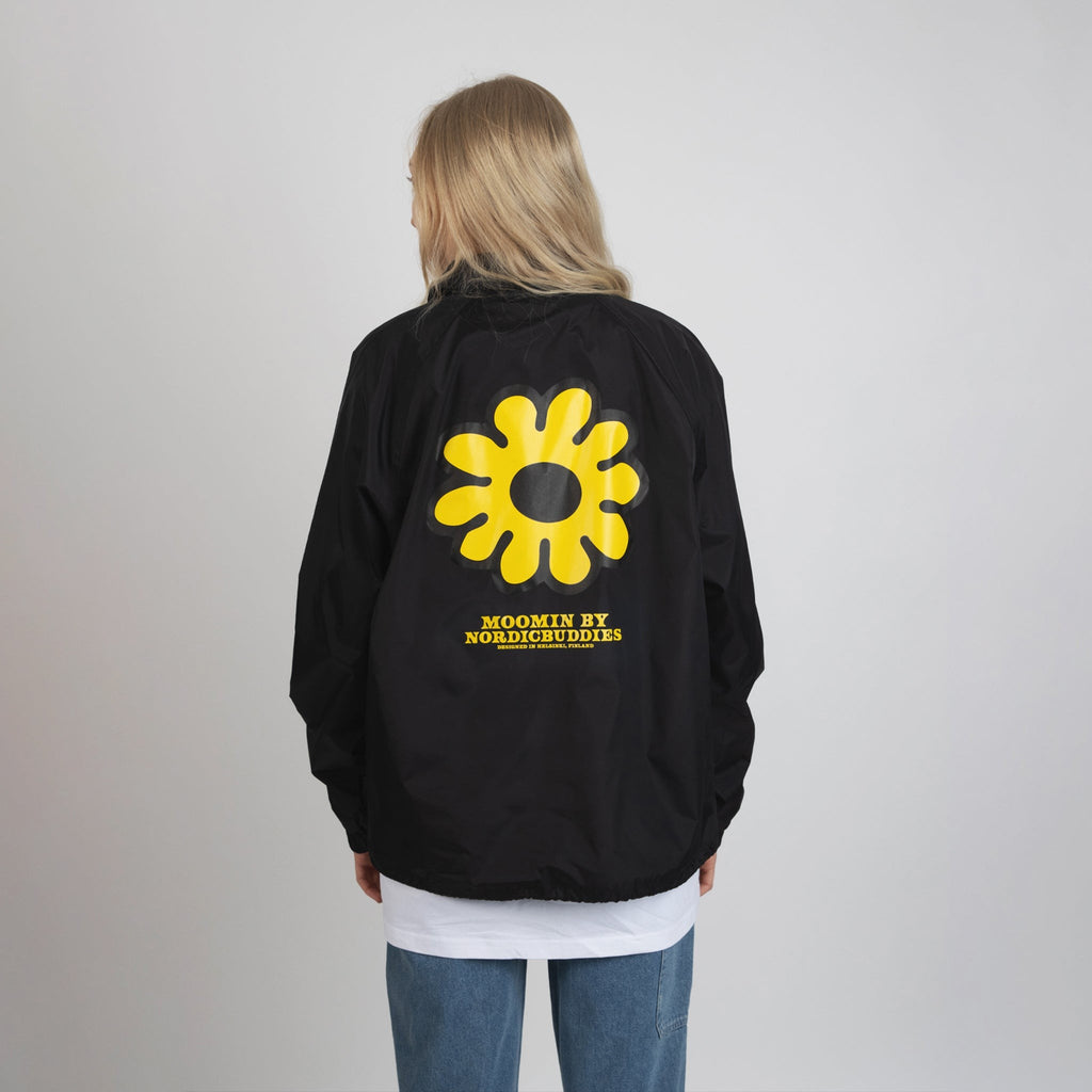 Coach Jacket Moomintroll's Flower - Black