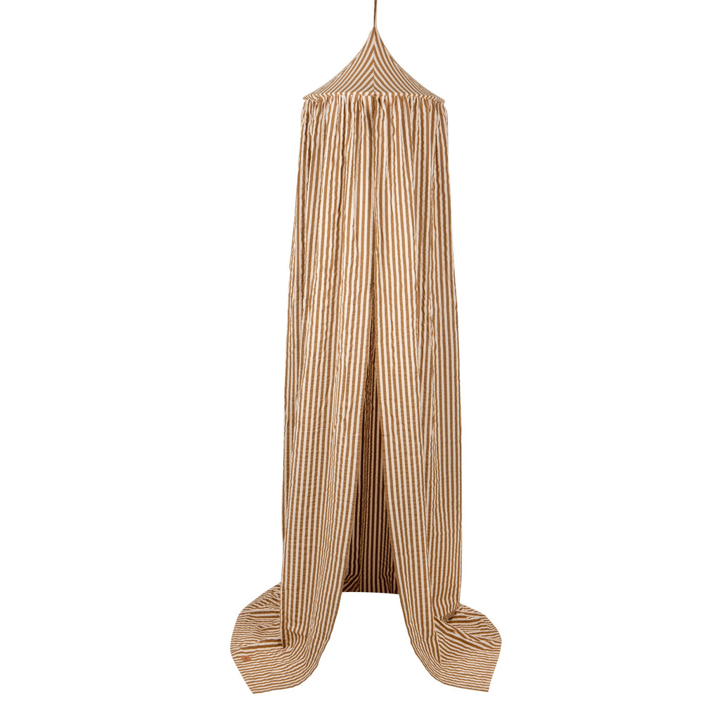 Cotton Canopy - Olive Stripes