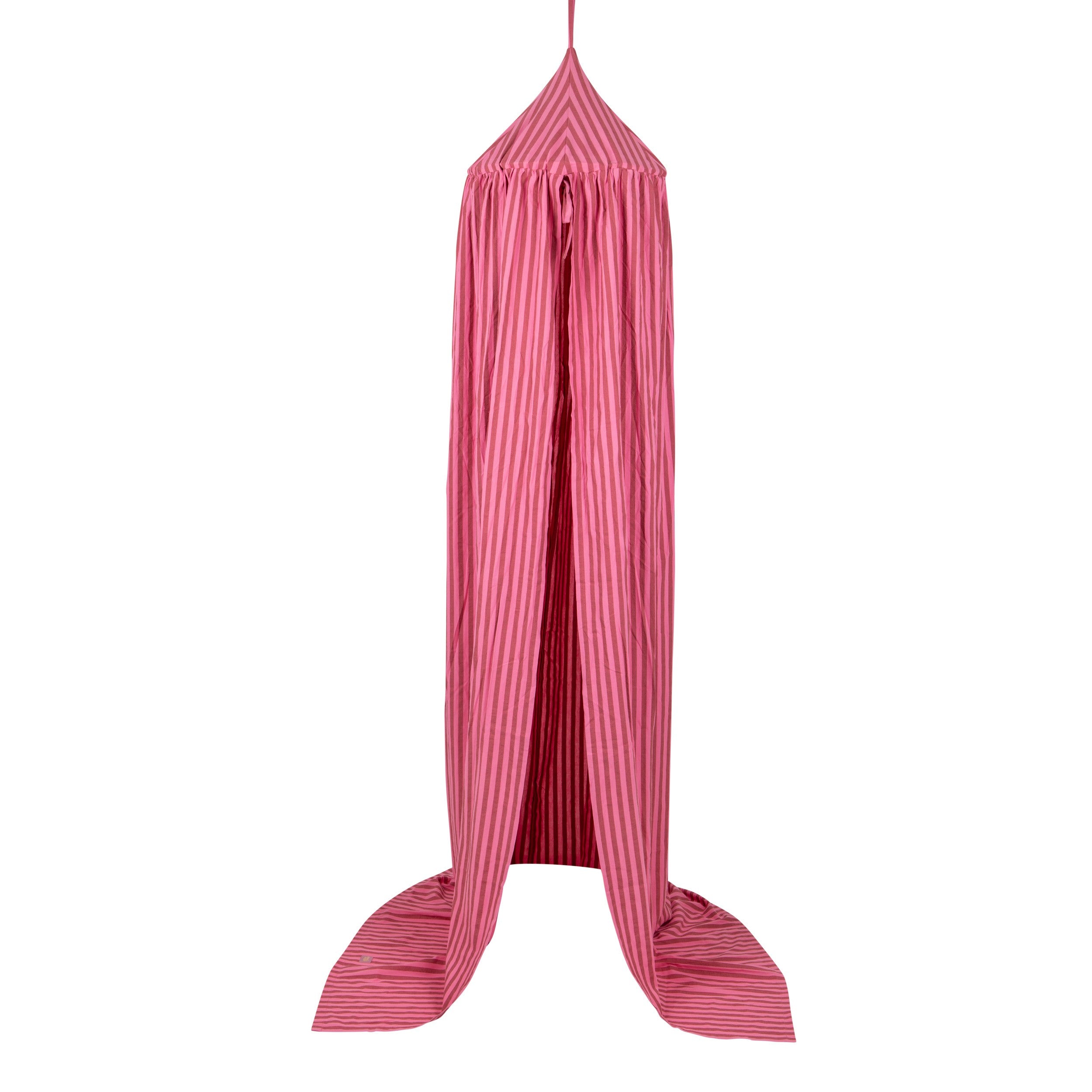 Cotton Canopy - Pink Stripes