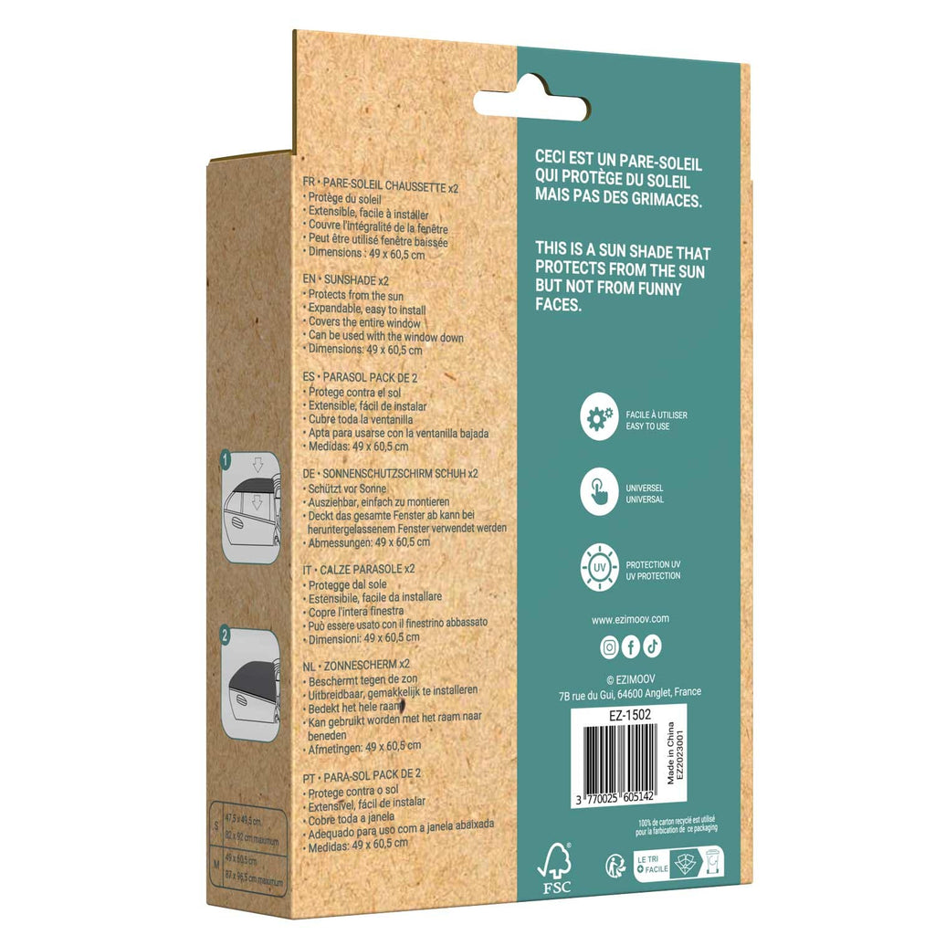 Ezimoov EZI SUN SOCKS x2 - Medium