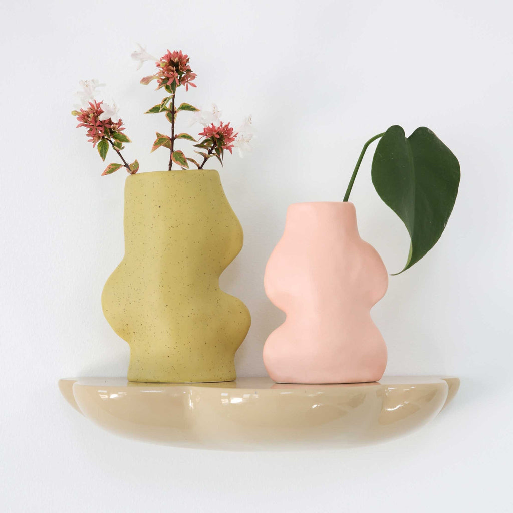 Fluxo Ceramic Vase Medium - Pistachio