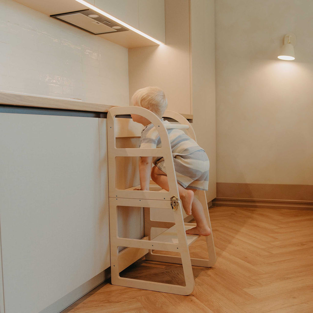 Transformable Kitchen Tower - Sleekstep, Convertible 2-in-1
