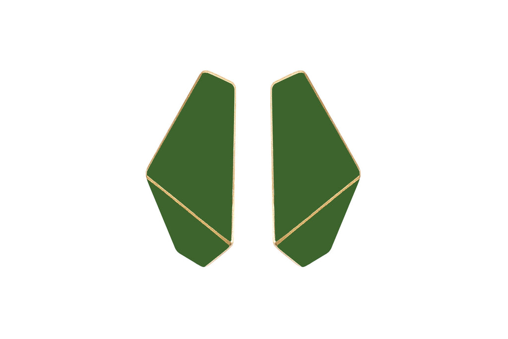 Folded Slim Earrings