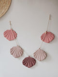 Shell Garland - Powder Pink