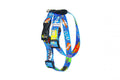 Harness With Leather – Blue Graffiti