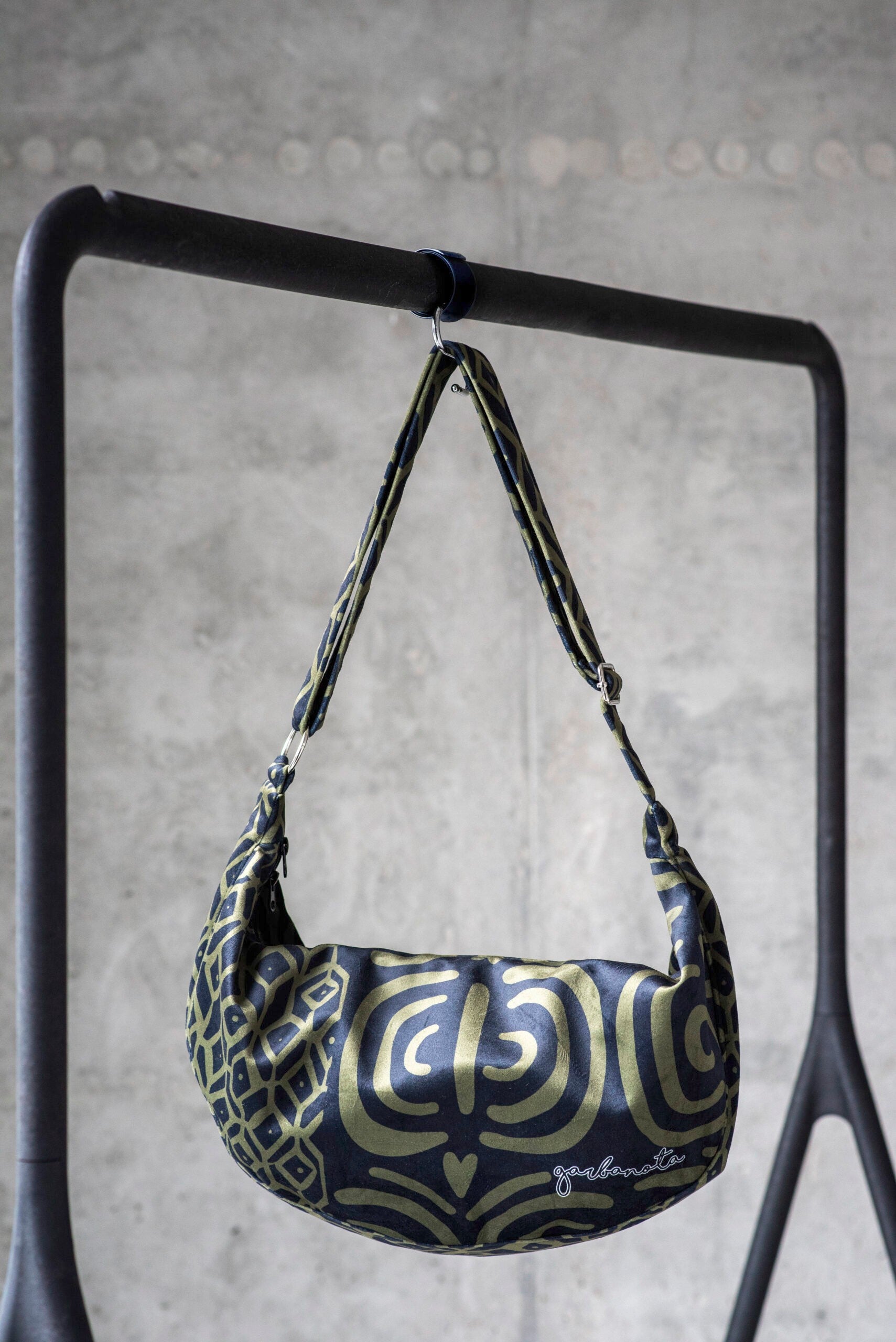 Hobo Bag - Khaki Pattern