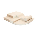 Soft Play 6 Foam Block Set - Beige Explorer