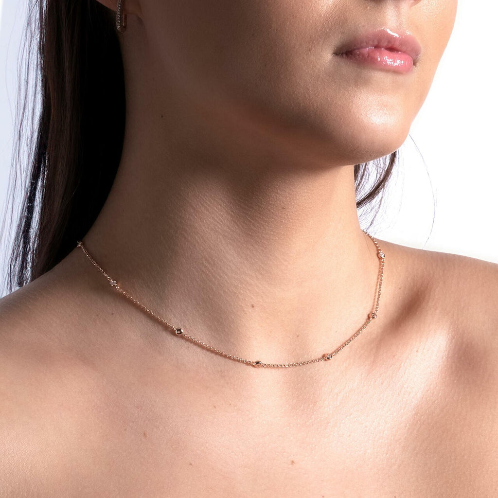 Illumi Doubled S Necklace