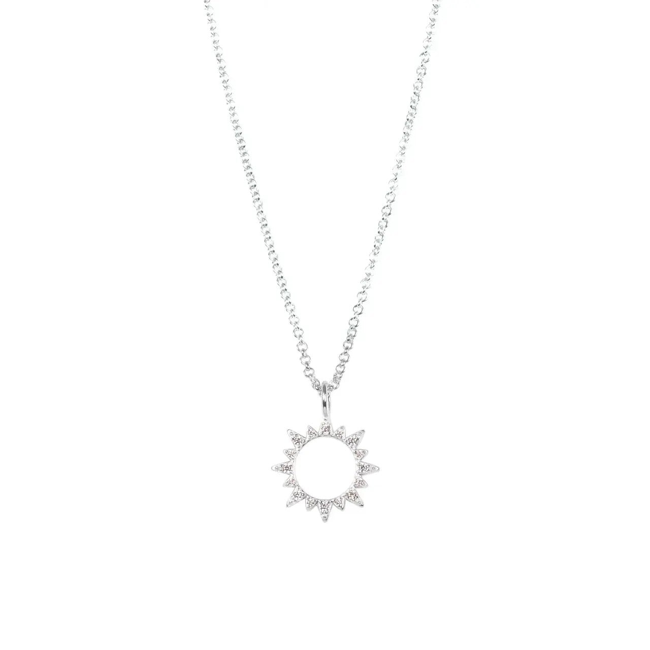 Illumi ZC Sun Pendant Necklace