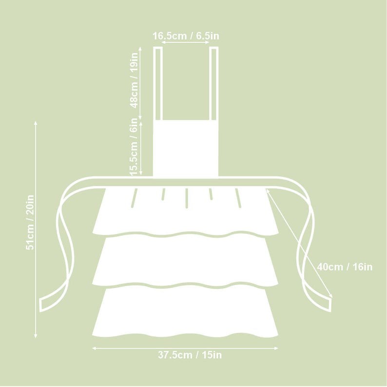 Kids Apron - Francine Black
