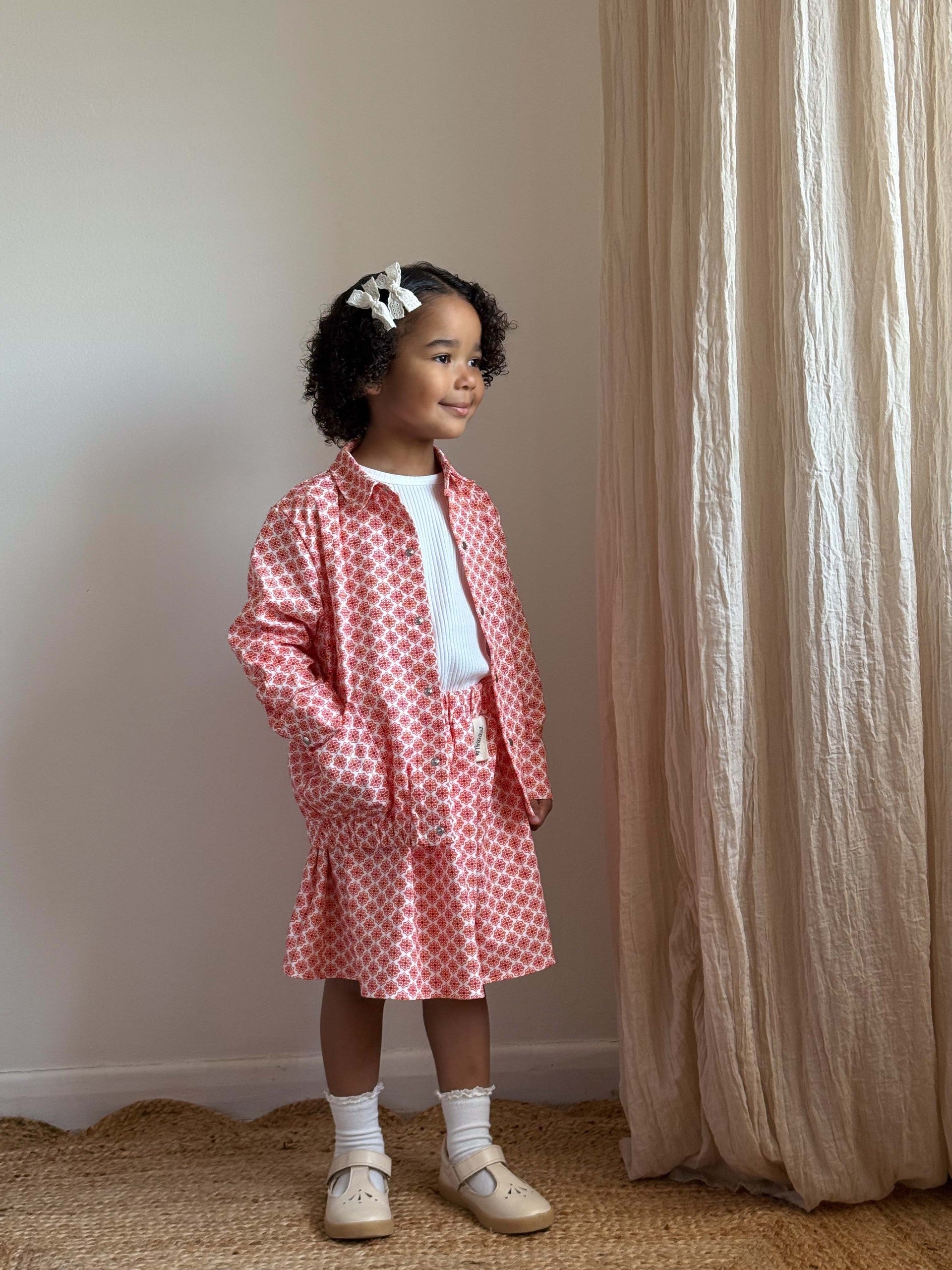 Kids Skirt - Cotton Jeans