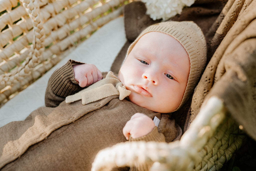 JOY Gift Set For Baby - Blanket, Romper and Bonnet
