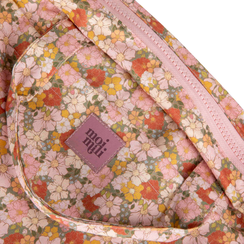 Large Make-Up Bag - Green Garden