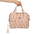 Large Make-Up Bag - Green Garden