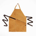 Leather Apron - Camel Brown