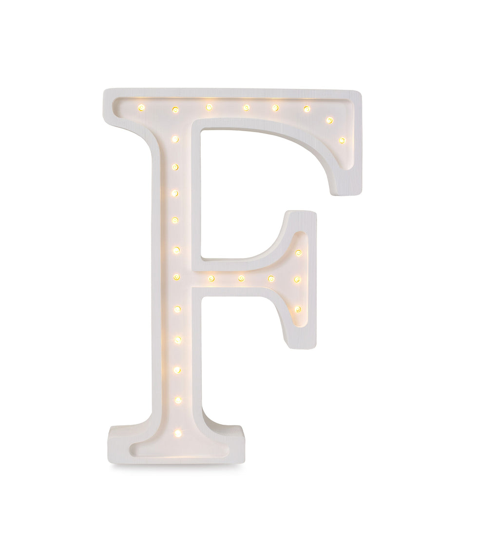 Little Lights Letter Lamp - F