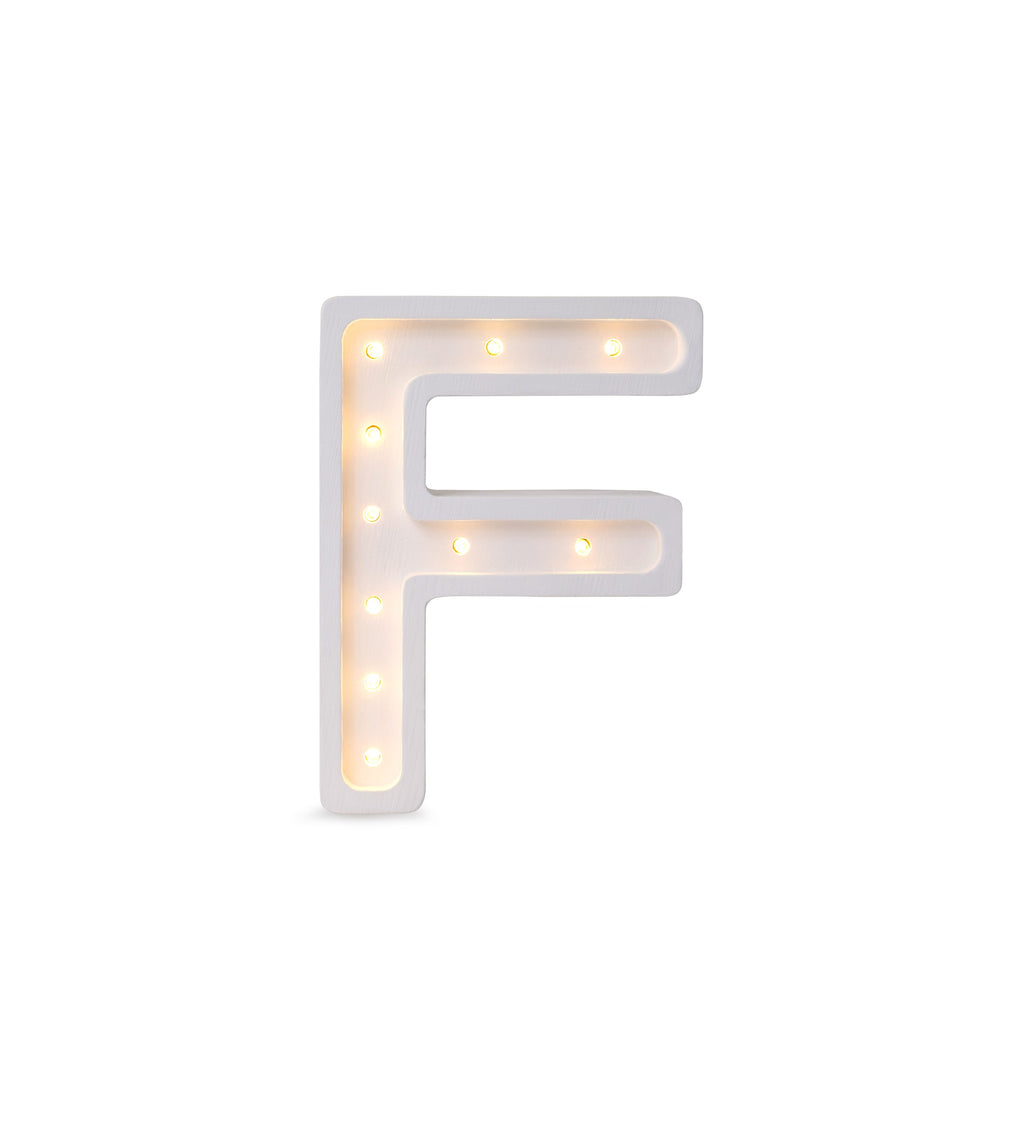 Little Lights Letter Lamp - F