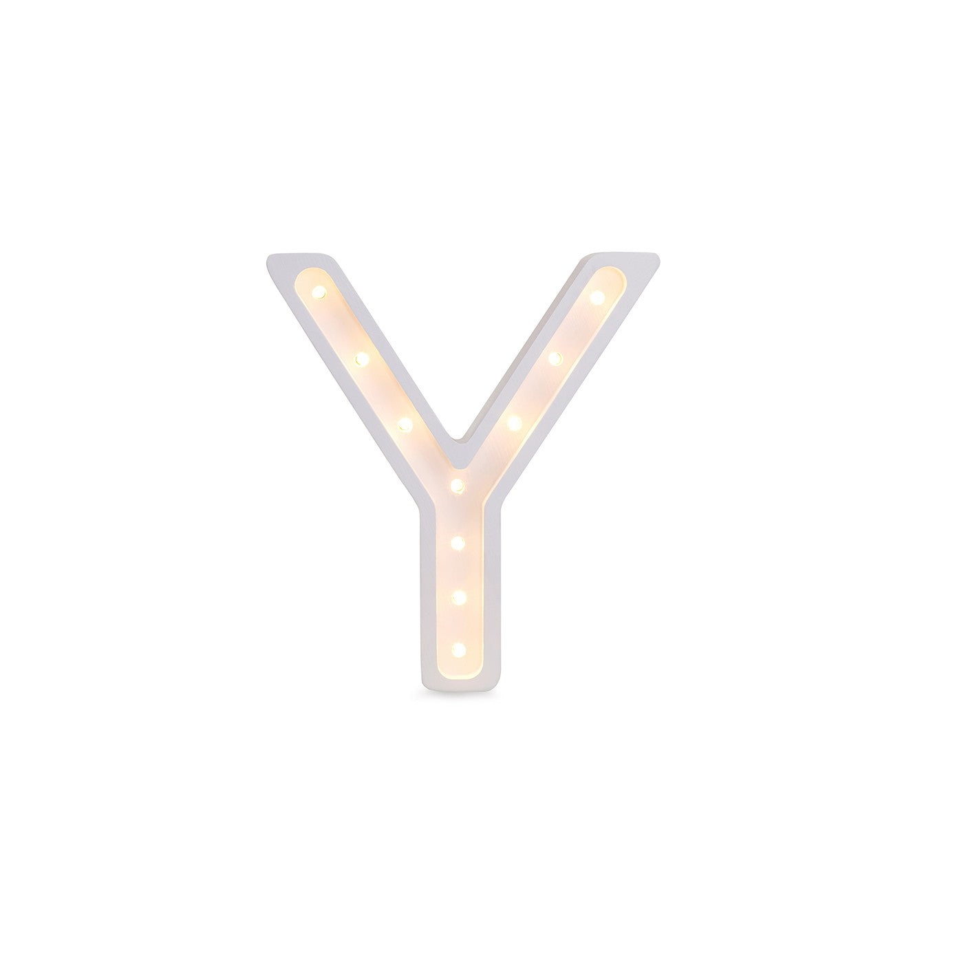 Little Lights Letter Lamp - Y
