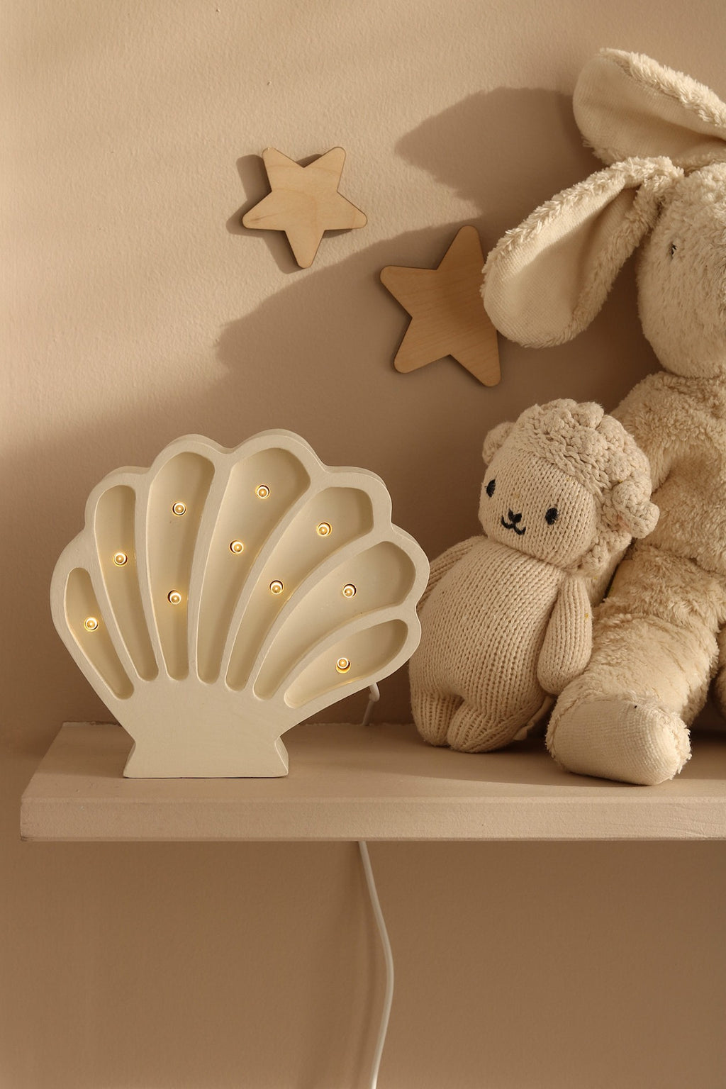 Little Lights Seashell Lamp