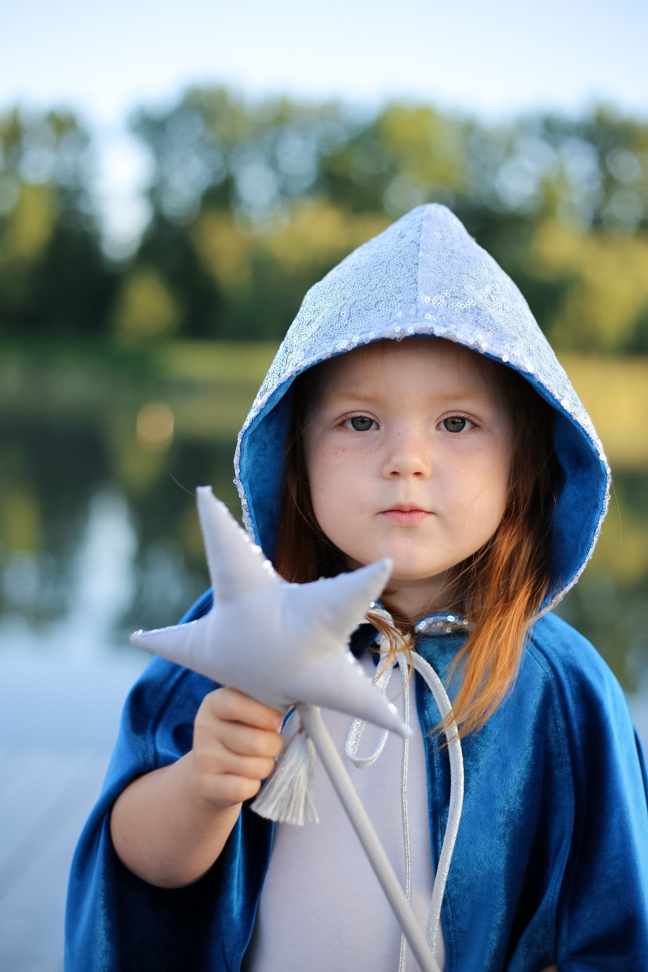 Magic Cape Costume - Snow Queen