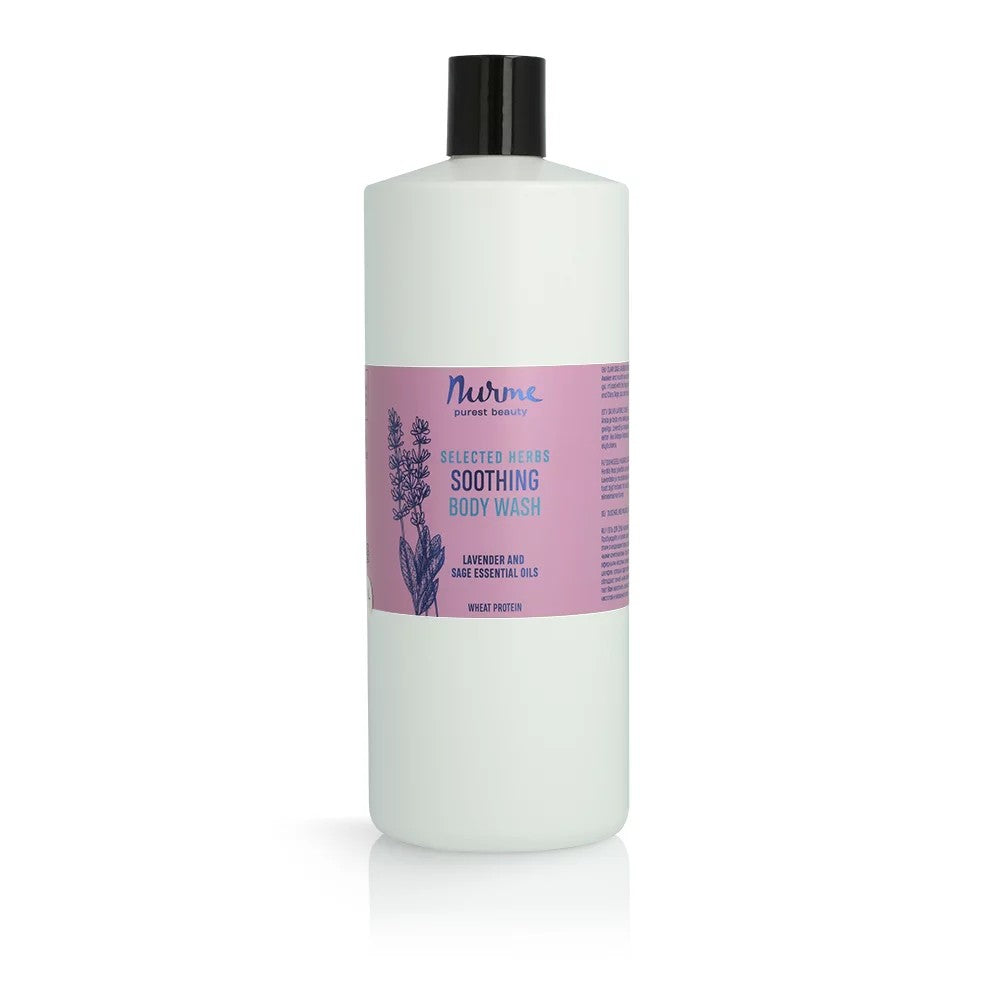 Soothing shower gel refill pack with herbs and lavender 1000 ml