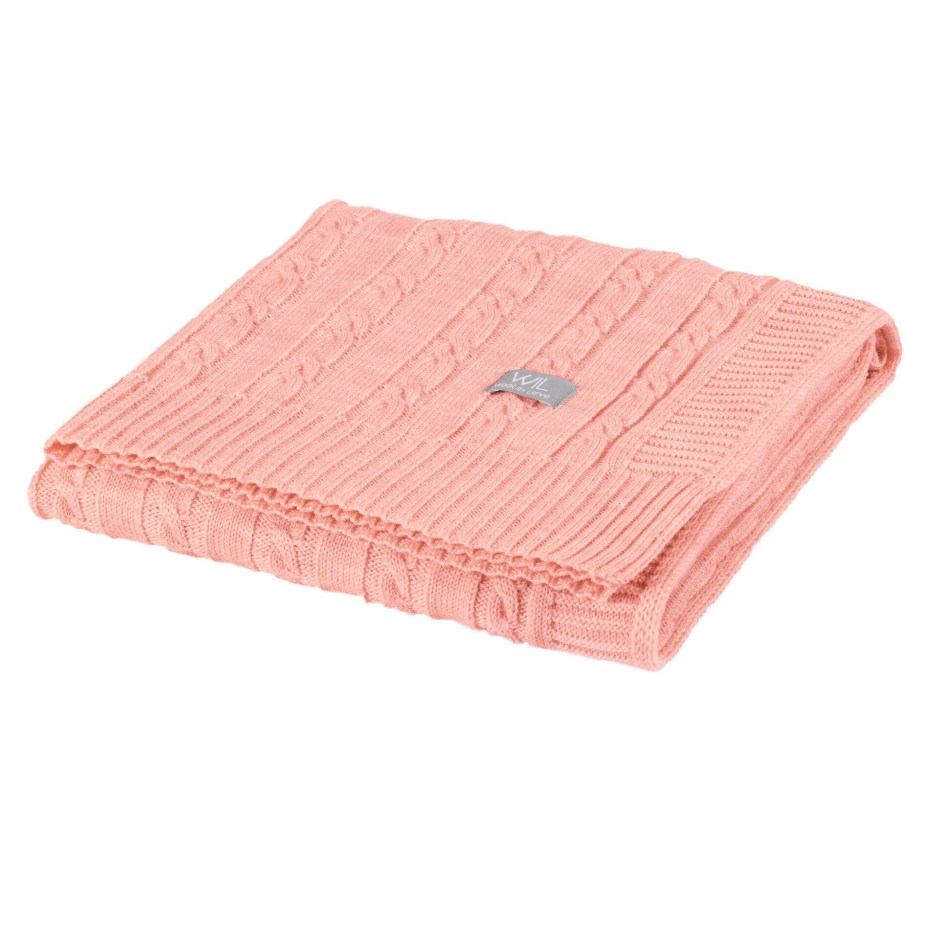 Merino wool baby blanket HOPE