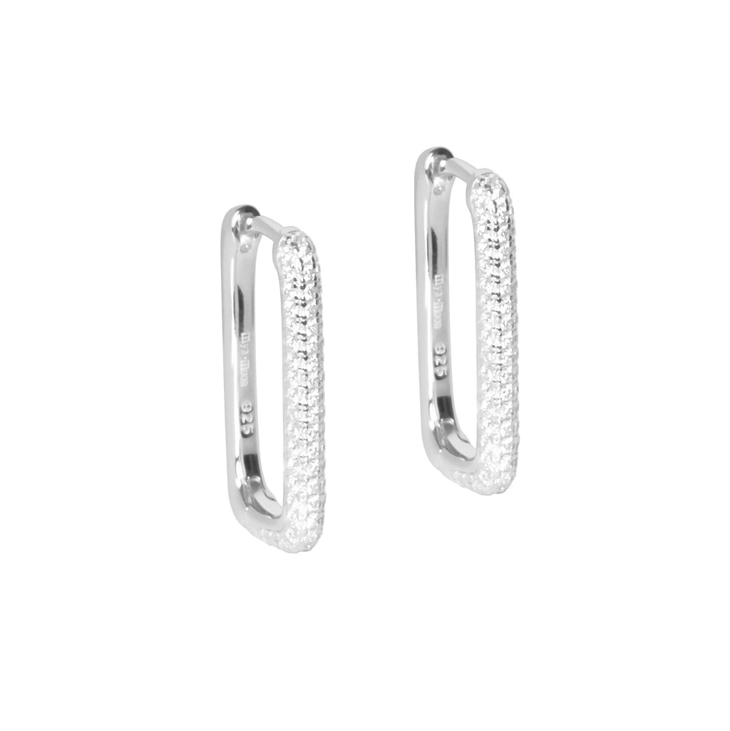 Metropolitan Glow White ZC L Earrings