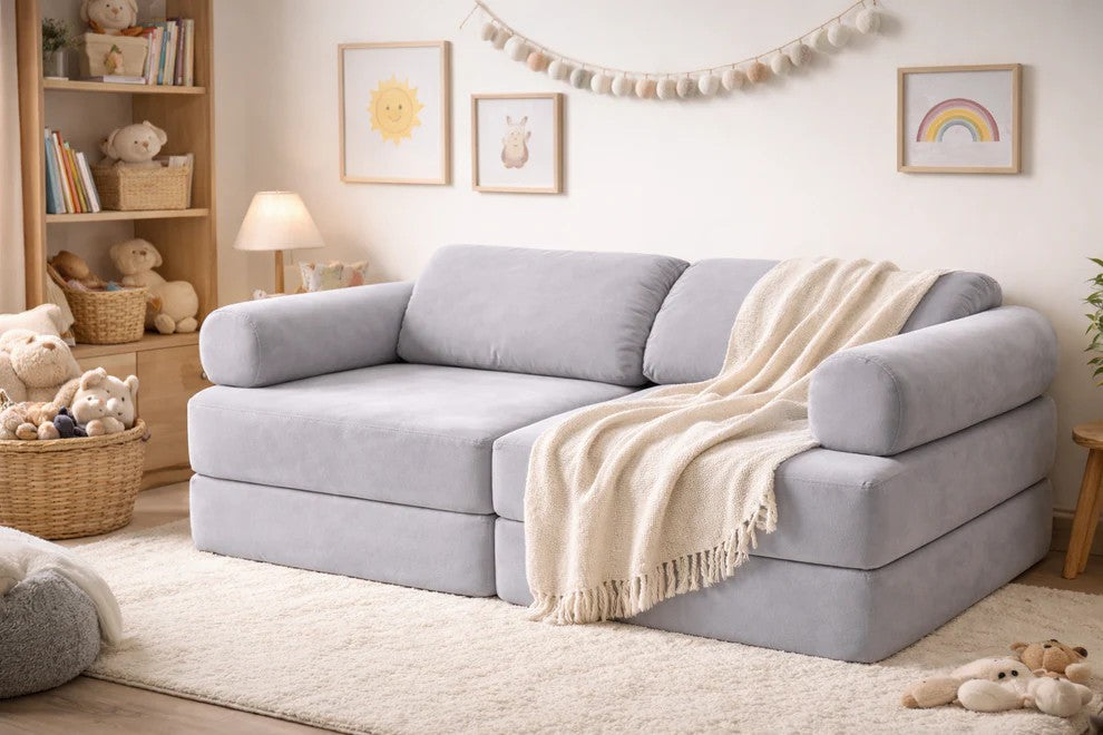 Modular Play Sofa for Children - Blue