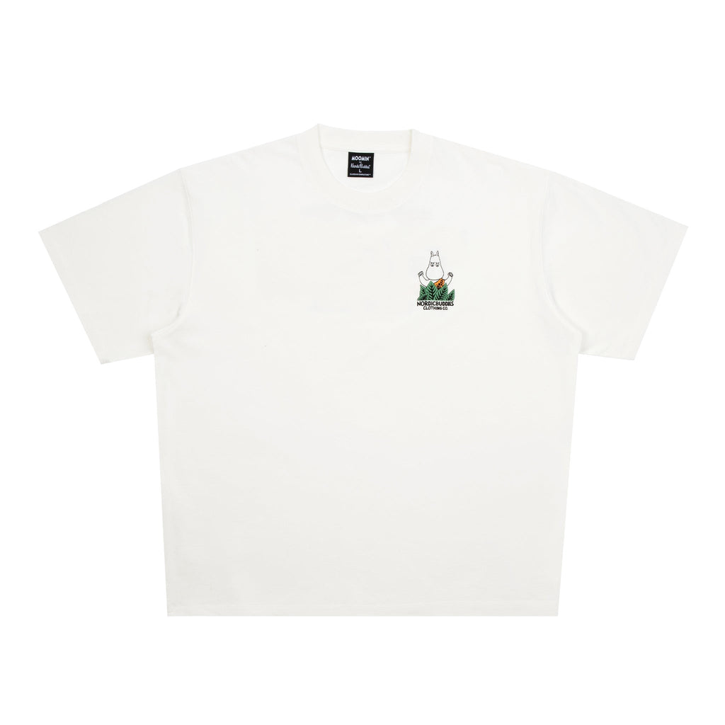 Moomin Jungle Heavy Unisex T-shirt - White