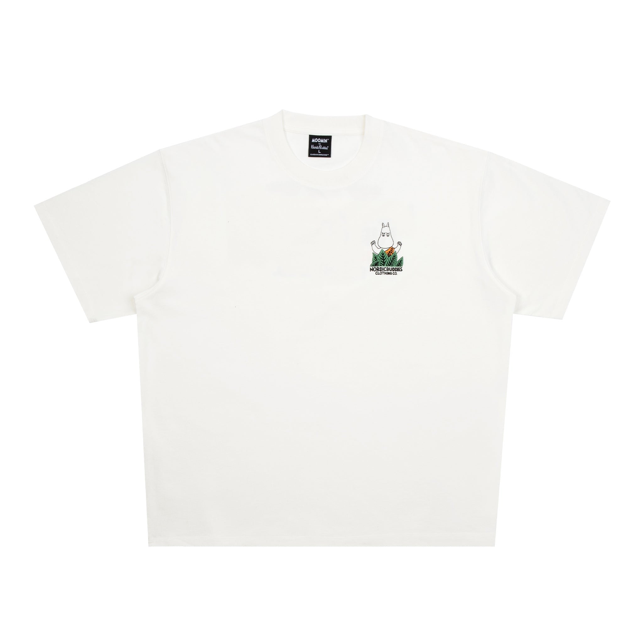 Moomin Jungle Heavy Unisex T-shirt - White